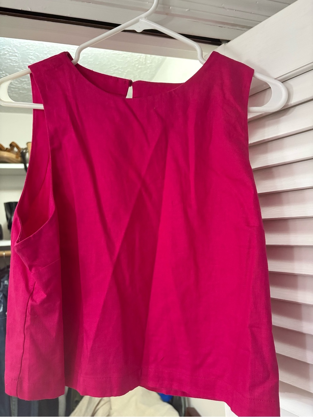 Banana Republic Hot Pink Sleeveless Camisole